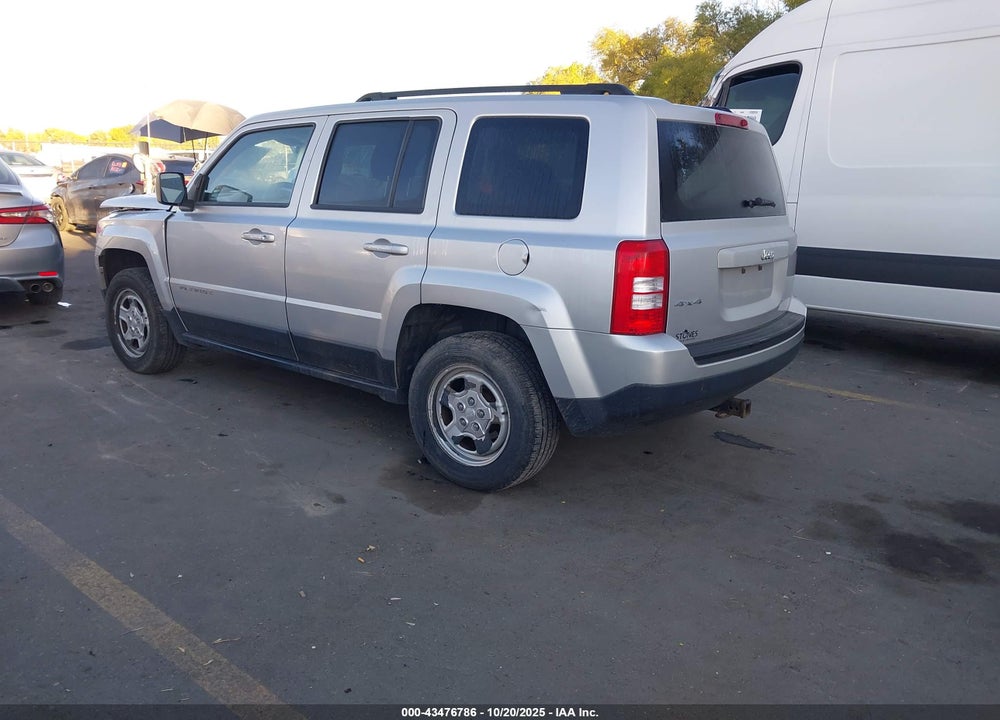 2014 JEEP PATRIOT VIN: 1C4NJRBB5ED591769