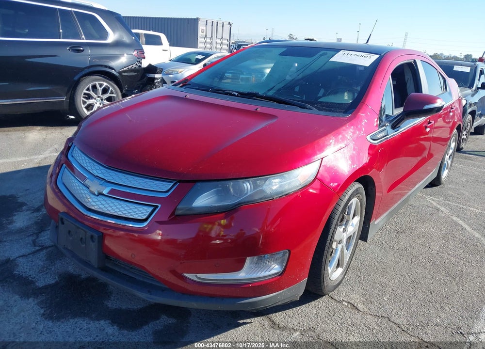2012 CHEVROLET VOLT VIN: 1G1RD6E48CU108480