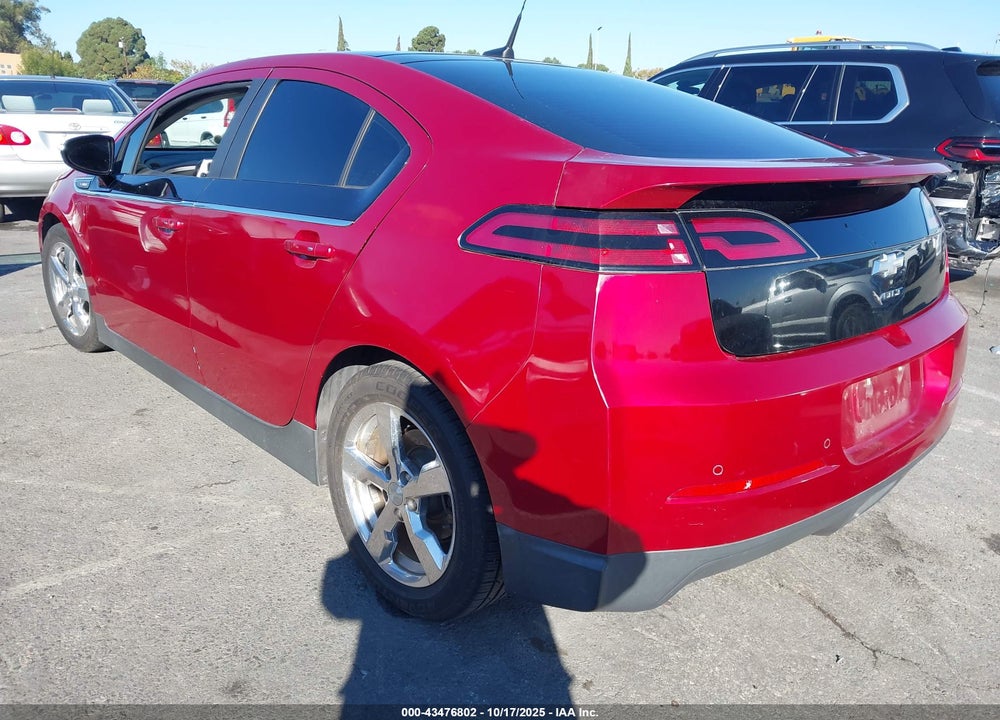 2012 CHEVROLET VOLT VIN: 1G1RD6E48CU108480