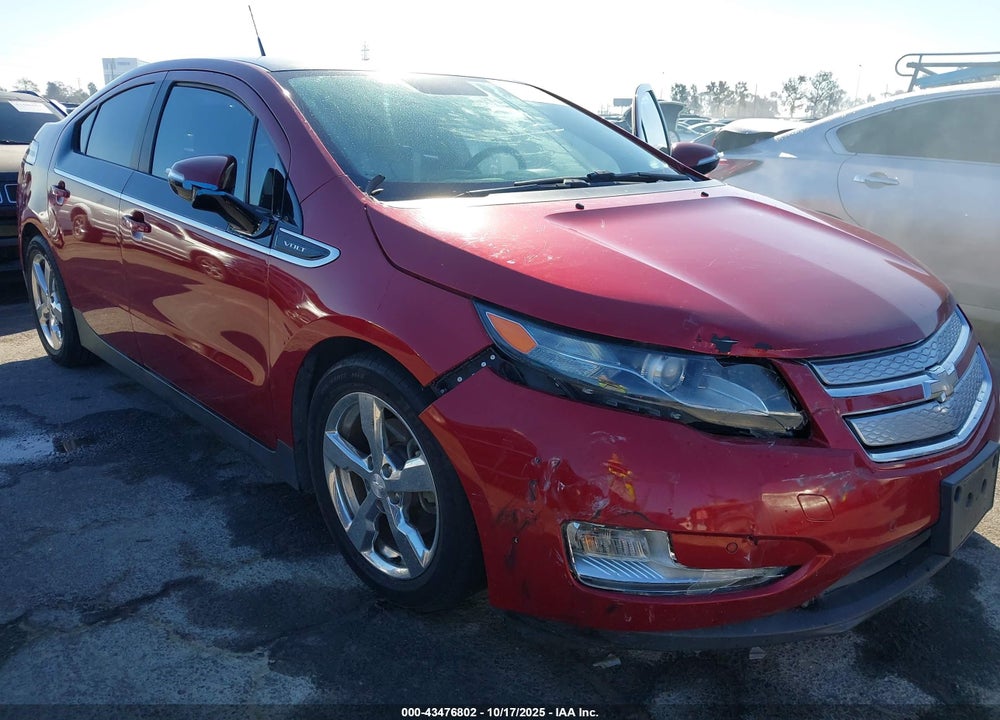 2012 CHEVROLET VOLT VIN: 1G1RD6E48CU108480