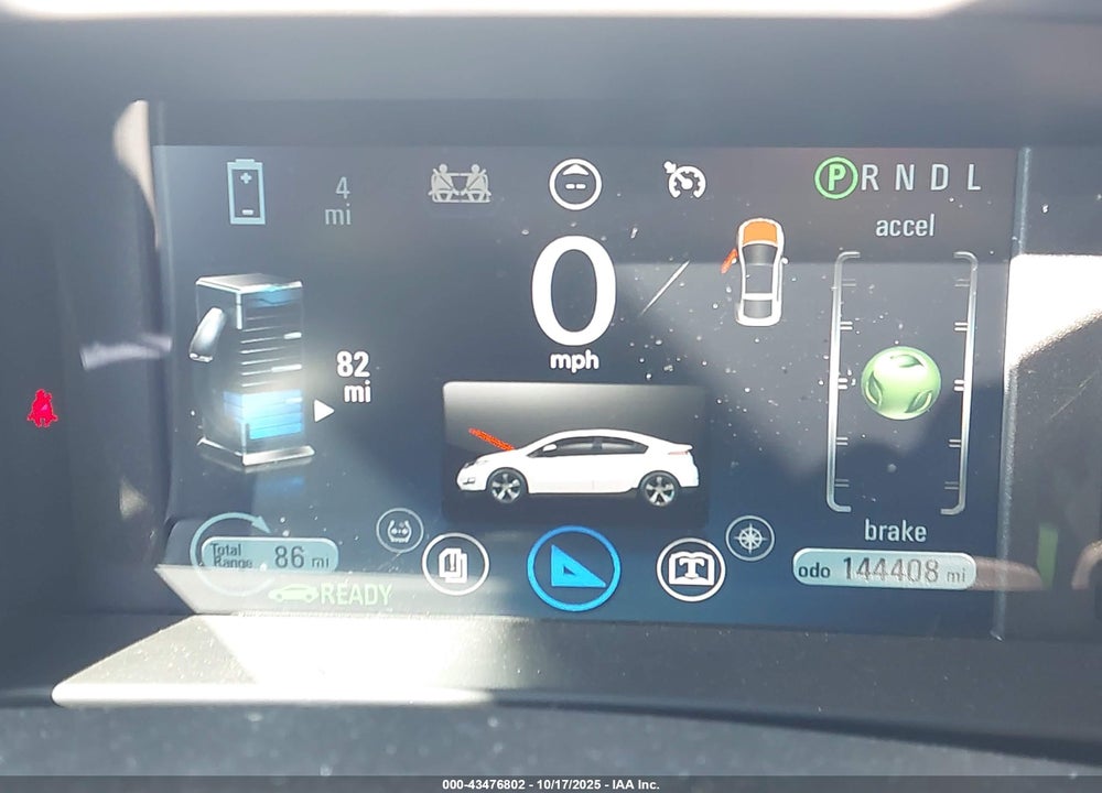 2012 CHEVROLET VOLT VIN: 1G1RD6E48CU108480
