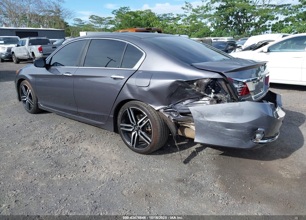 2016 HONDA ACCORD SPORT VIN: 1HGCR2F50GA151525