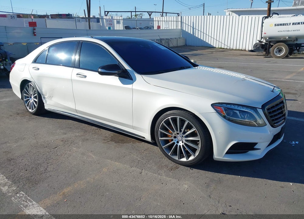 2015 MERCEDES-BENZ S 550 VIN: WDDUG8CB2FA074649