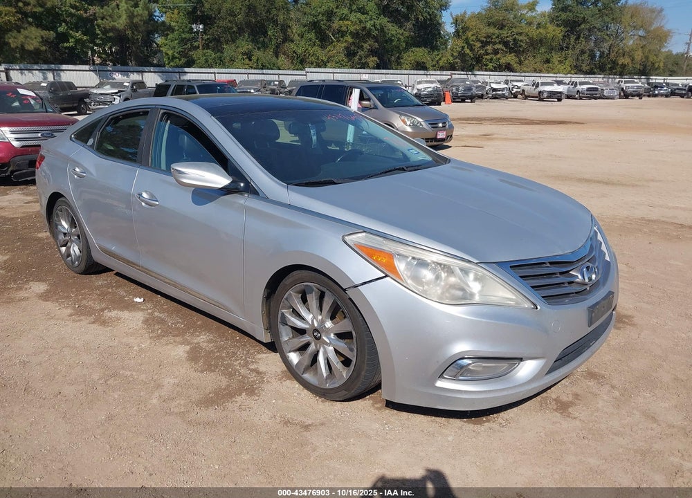 2012 HYUNDAI AZERA VIN: KMHFH4JG5CA124572