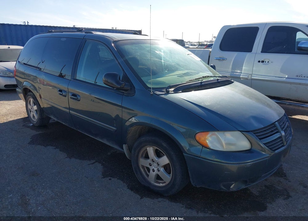 2007 DODGE GRAND CARAVAN SXT VIN: 2D4GP44L67R113802