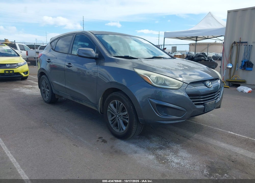2014 HYUNDAI TUCSON GLS VIN: KM8JT3AF7EU948391