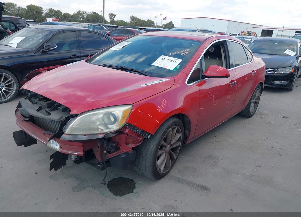 2012 BUICK VERANO LEATHER GROUP VIN: 1G4PS5SK8C4215588