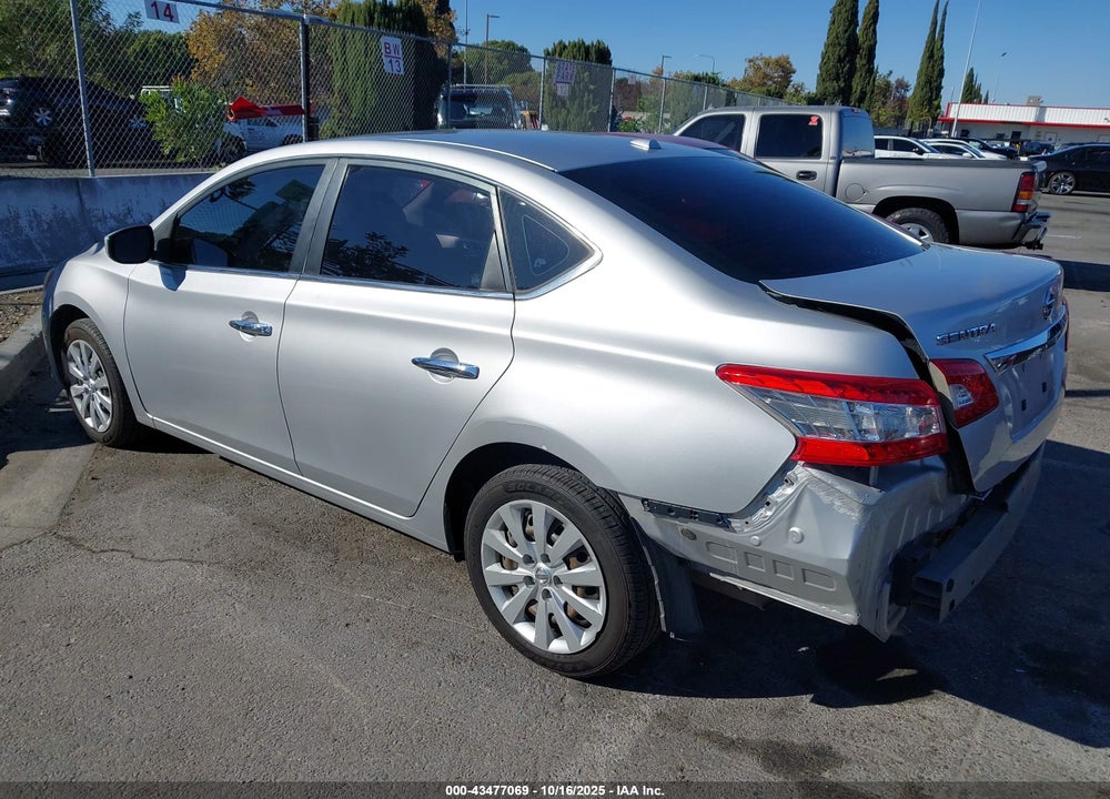 2015 NISSAN SENTRA FE+ S/S/SL/SR/SV VIN: 3N1AB7AP8FY252762