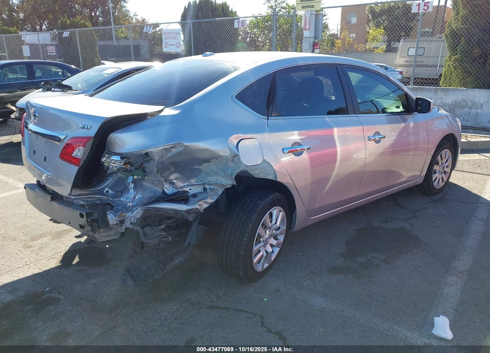 2015 NISSAN SENTRA FE+ S/S/SL/SR/SV VIN: 3N1AB7AP8FY252762