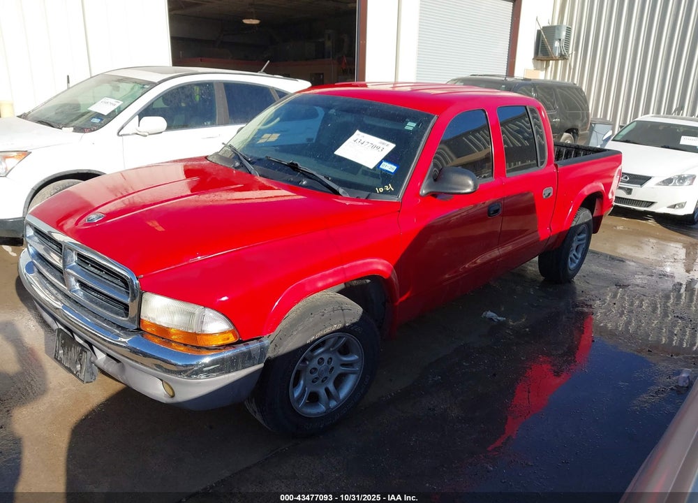 2004 DODGE DAKOTA SLT VIN: 1D7HL48K34S691032