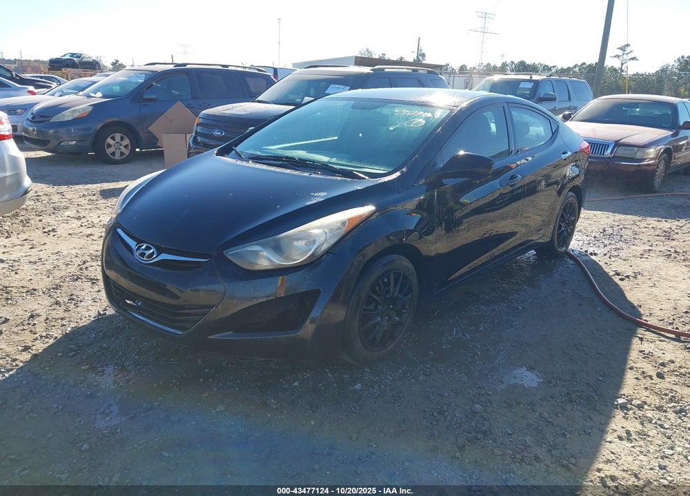 2011 HYUNDAI ELANTRA GLS VIN: 5NPDH4AE3BH020325