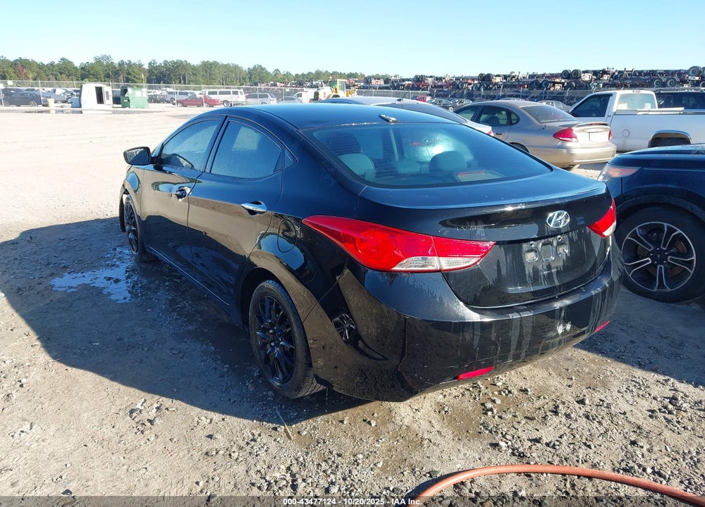 2011 HYUNDAI ELANTRA GLS VIN: 5NPDH4AE3BH020325