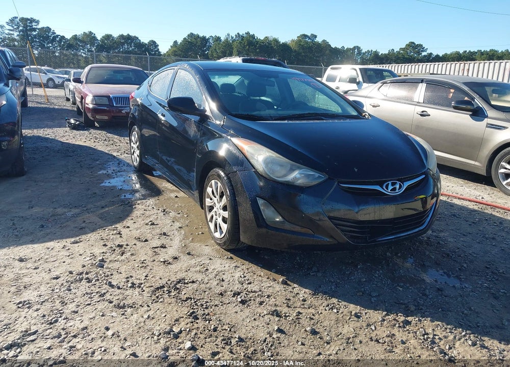 2011 HYUNDAI ELANTRA GLS VIN: 5NPDH4AE3BH020325