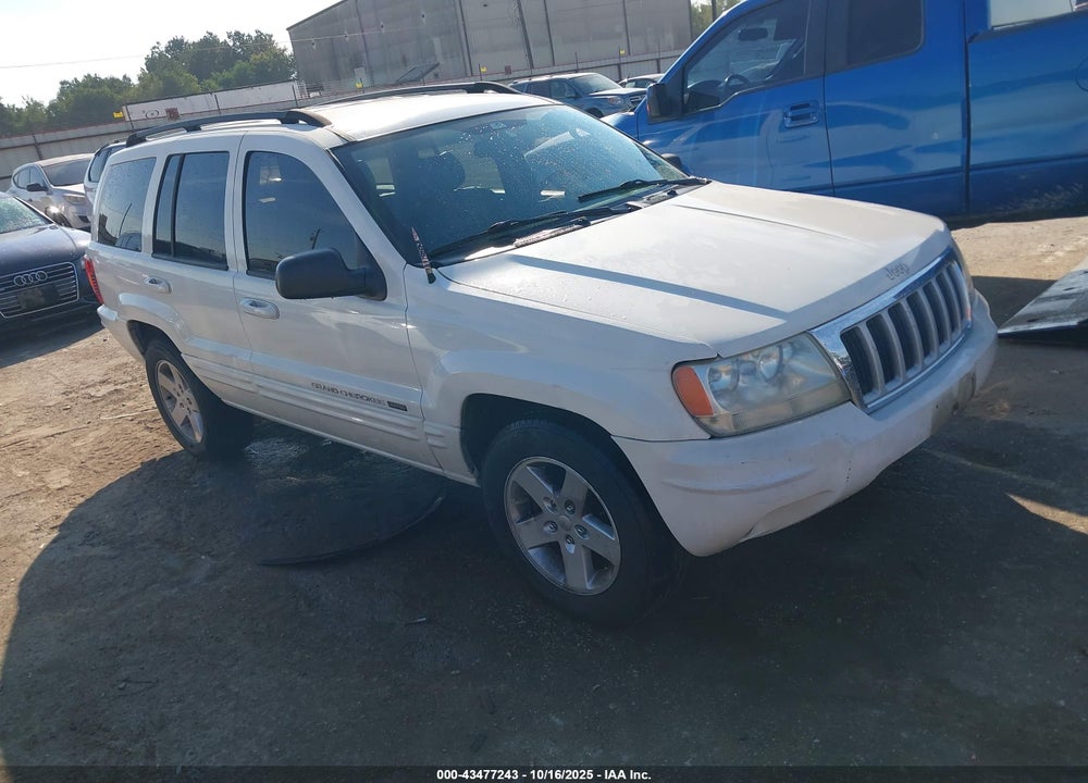 2004 JEEP GRAND CHEROKEE LIMITED VIN: 1J4GX58N54C412579