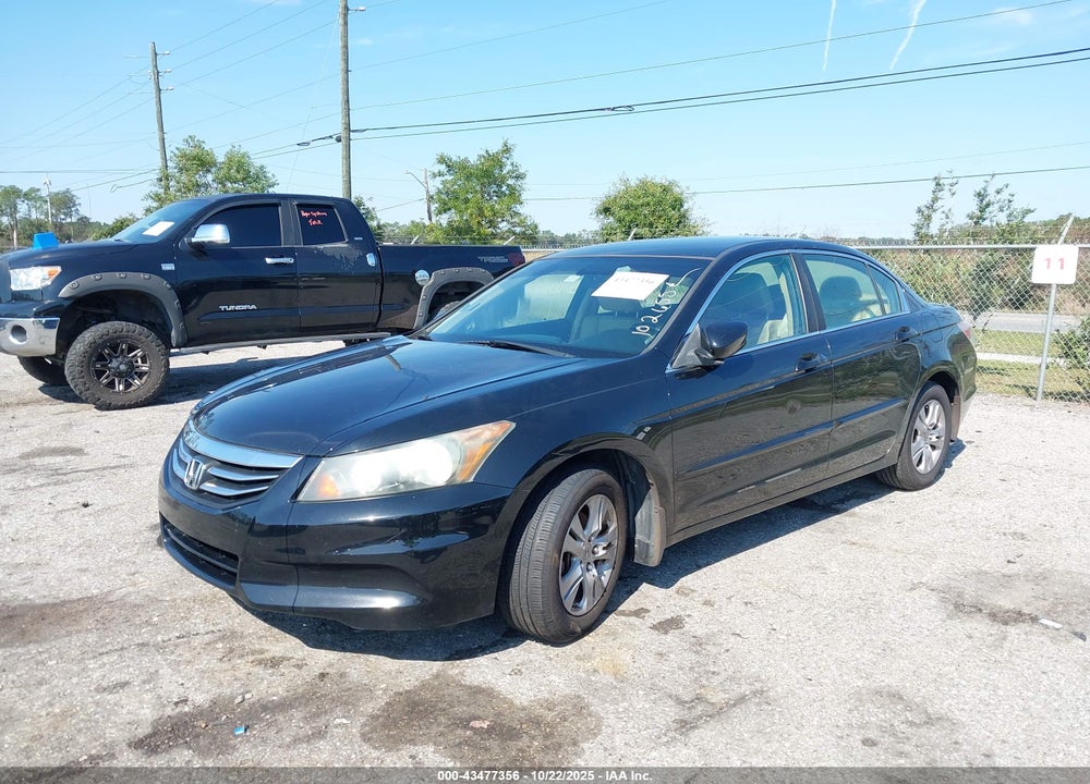 2012 HONDA ACCORD 2.4 SE VIN: 1HGCP2F69CA102655
