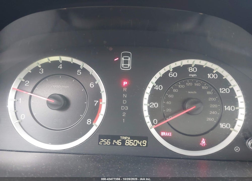 2012 HONDA ACCORD 2.4 SE VIN: 1HGCP2F69CA102655