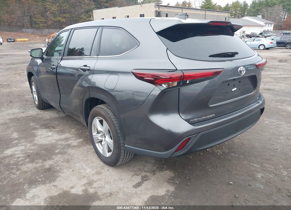 2025 TOYOTA HIGHLANDER LE VIN: 5TDKDRAH1SS551429