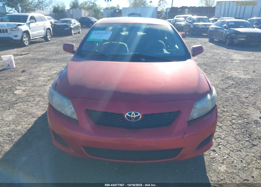 2009 TOYOTA COROLLA LE VIN: 2T1BU40E79C043561