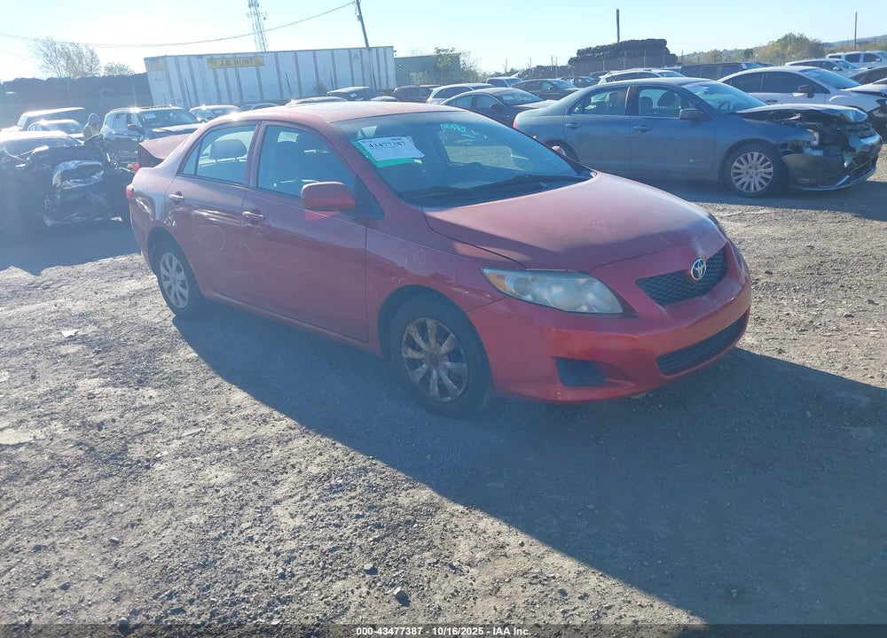 2009 TOYOTA COROLLA LE VIN: 2T1BU40E79C043561
