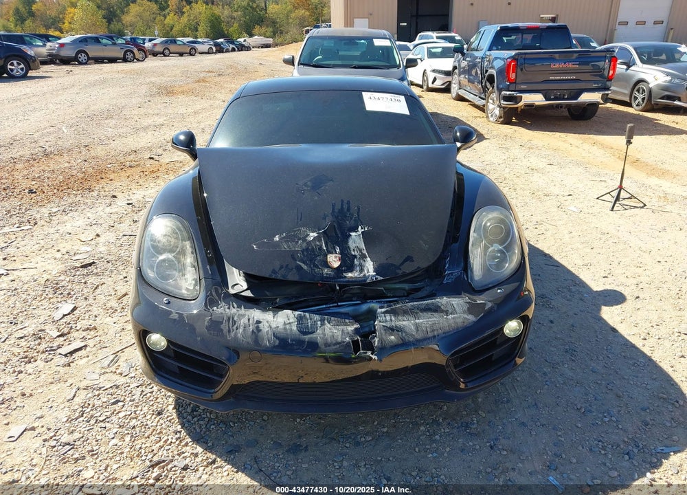 2014 PORSCHE CAYMAN VIN: WP0AA2A83EK172830