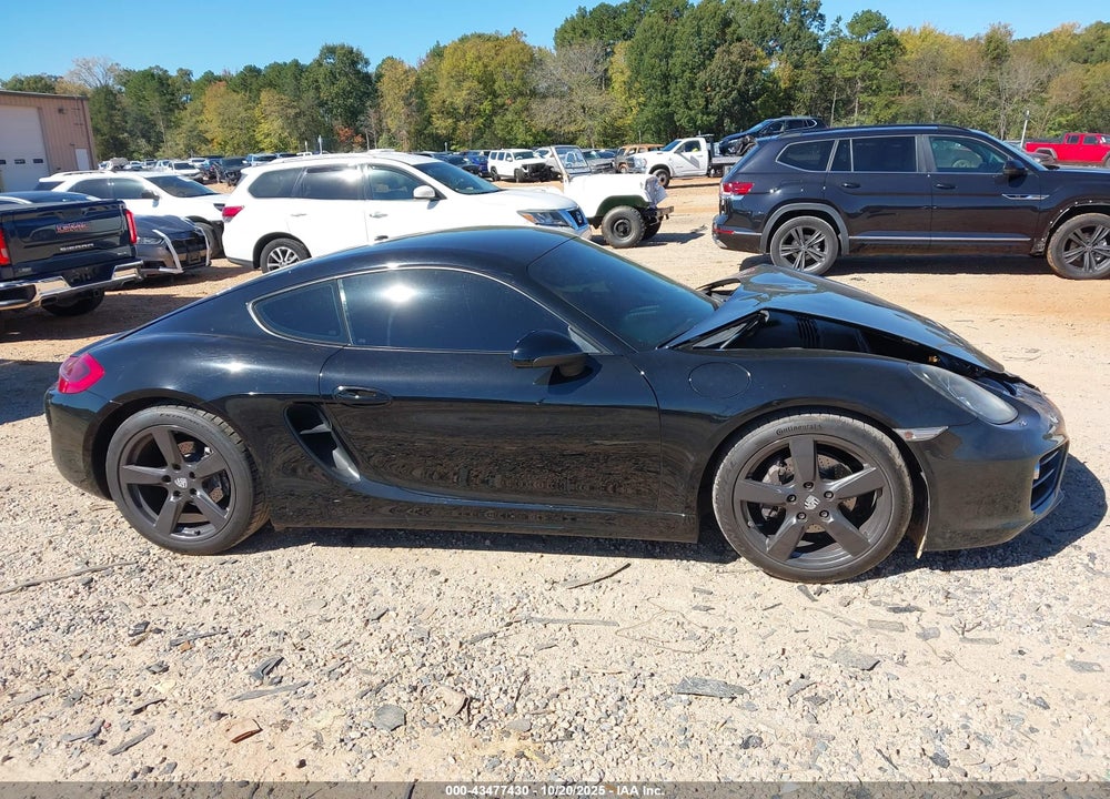 2014 PORSCHE CAYMAN VIN: WP0AA2A83EK172830