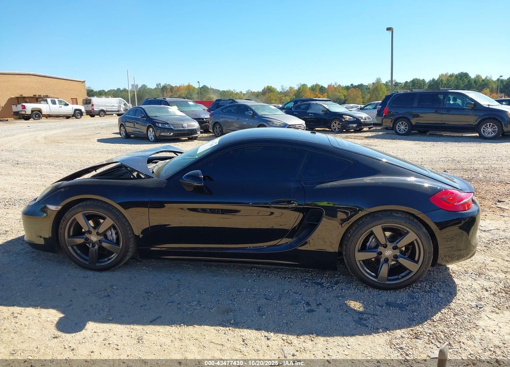 2014 PORSCHE CAYMAN VIN: WP0AA2A83EK172830