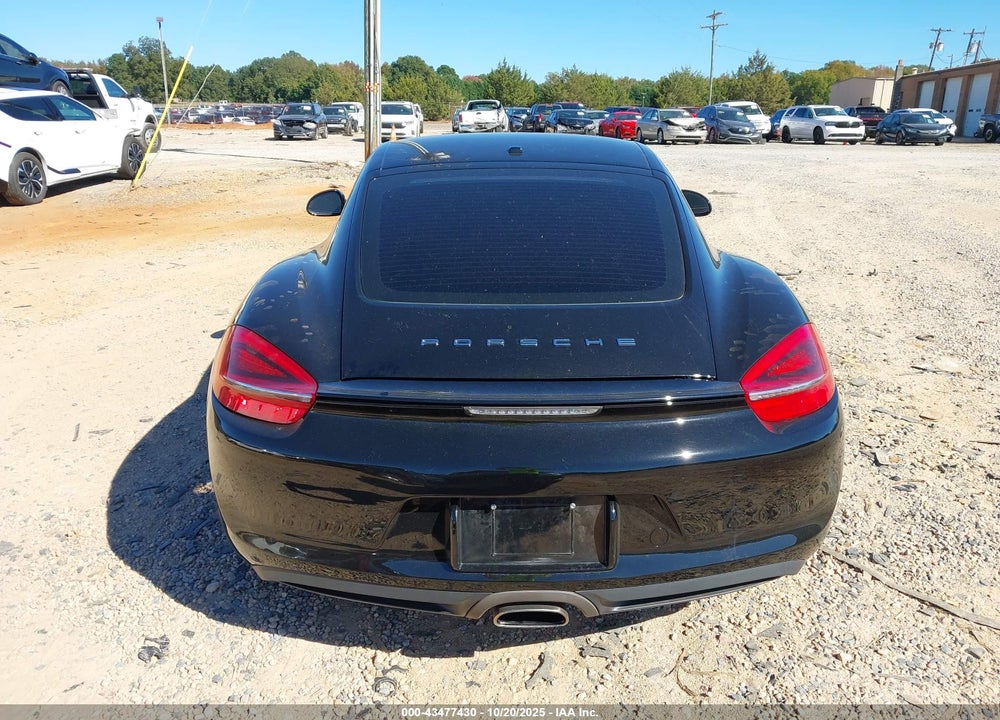 2014 PORSCHE CAYMAN VIN: WP0AA2A83EK172830