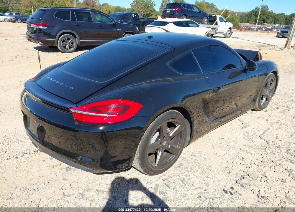 2014 PORSCHE CAYMAN VIN: WP0AA2A83EK172830