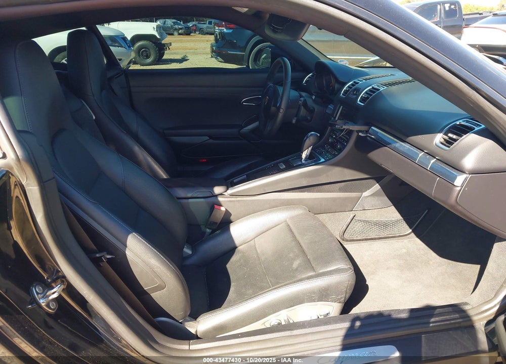 2014 PORSCHE CAYMAN VIN: WP0AA2A83EK172830