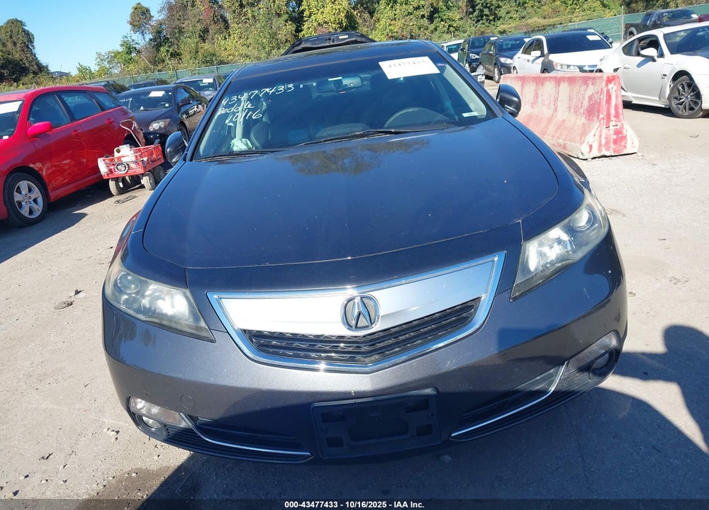 2012 ACURA TL 3.7 VIN: 19UUA9F51CA000577