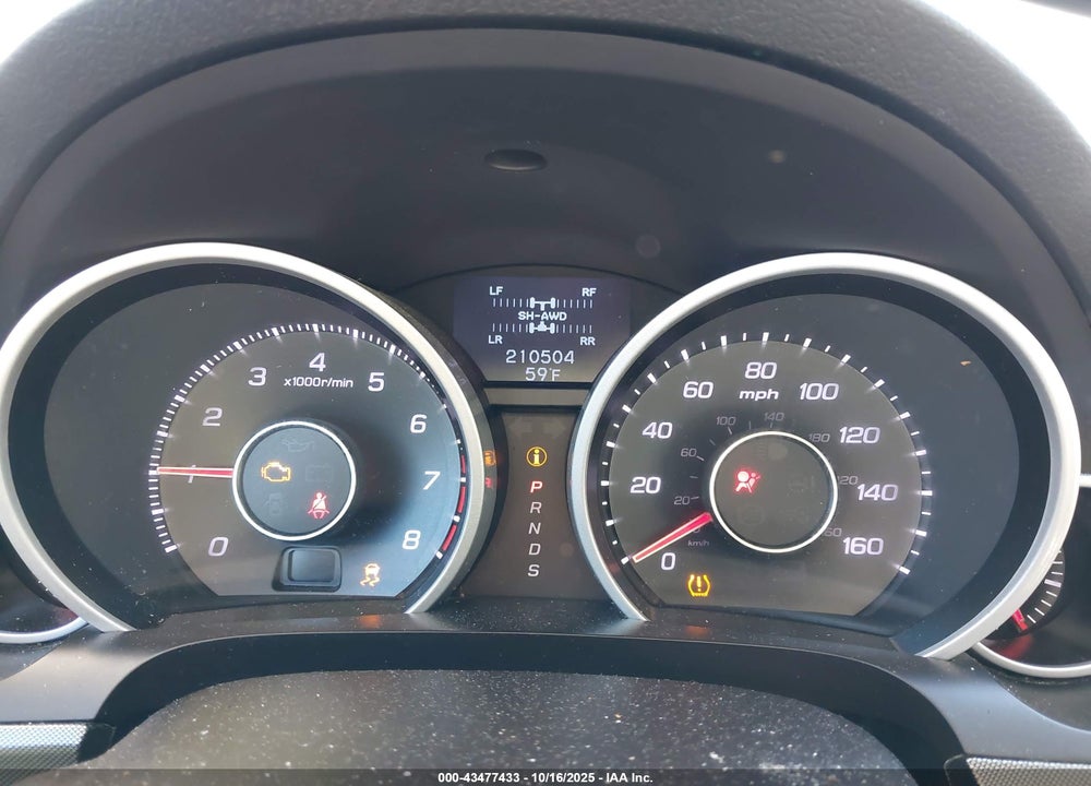 2012 ACURA TL 3.7 VIN: 19UUA9F51CA000577
