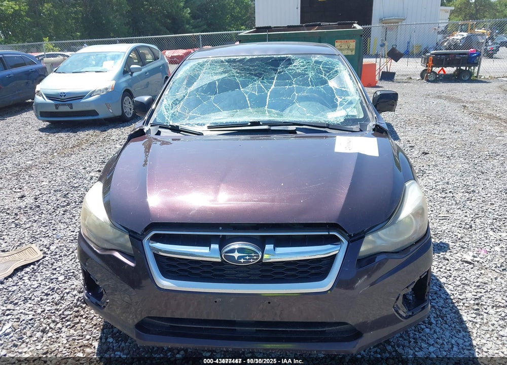 2012 SUBARU IMPREZA VIN: JF1GPAA63CH211286