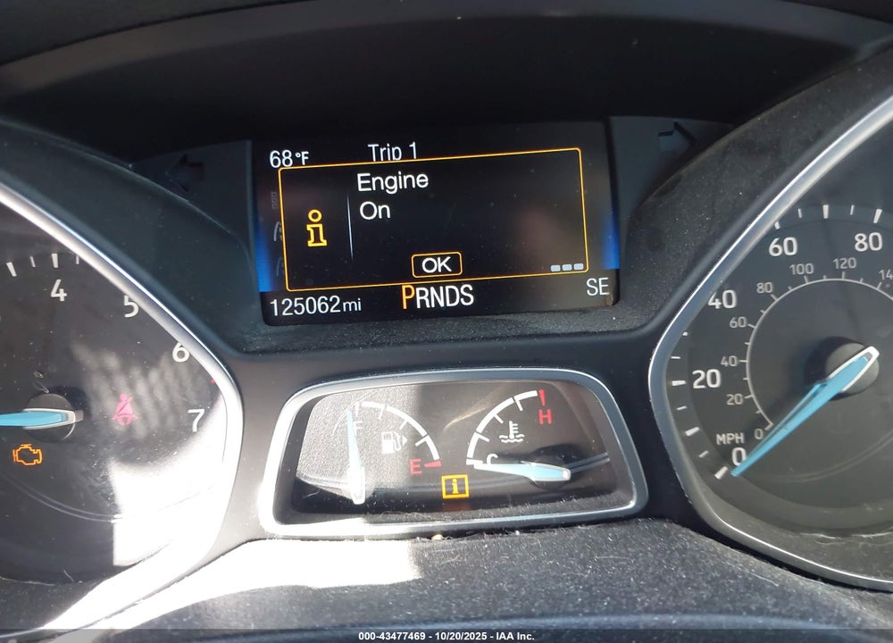 2018 FORD FOCUS VIN: 1FADP3H21JL265617