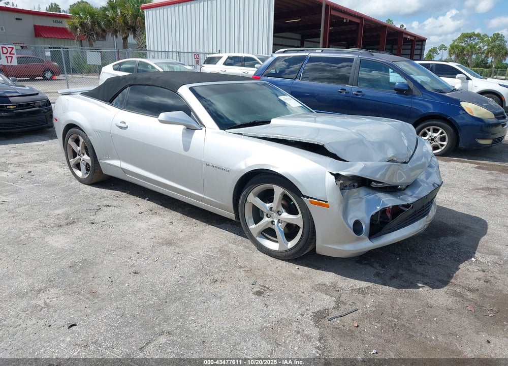 2015 CHEVROLET CAMARO 2LT VIN: 2G1FF3D33F9177020