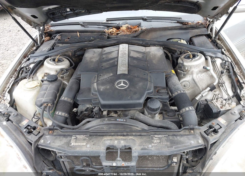 2003 MERCEDES-BENZ S 500 VIN: WDBNG75J53A316714