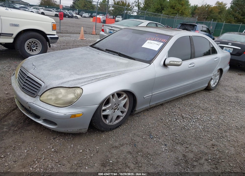 2003 MERCEDES-BENZ S 500 VIN: WDBNG75J53A316714