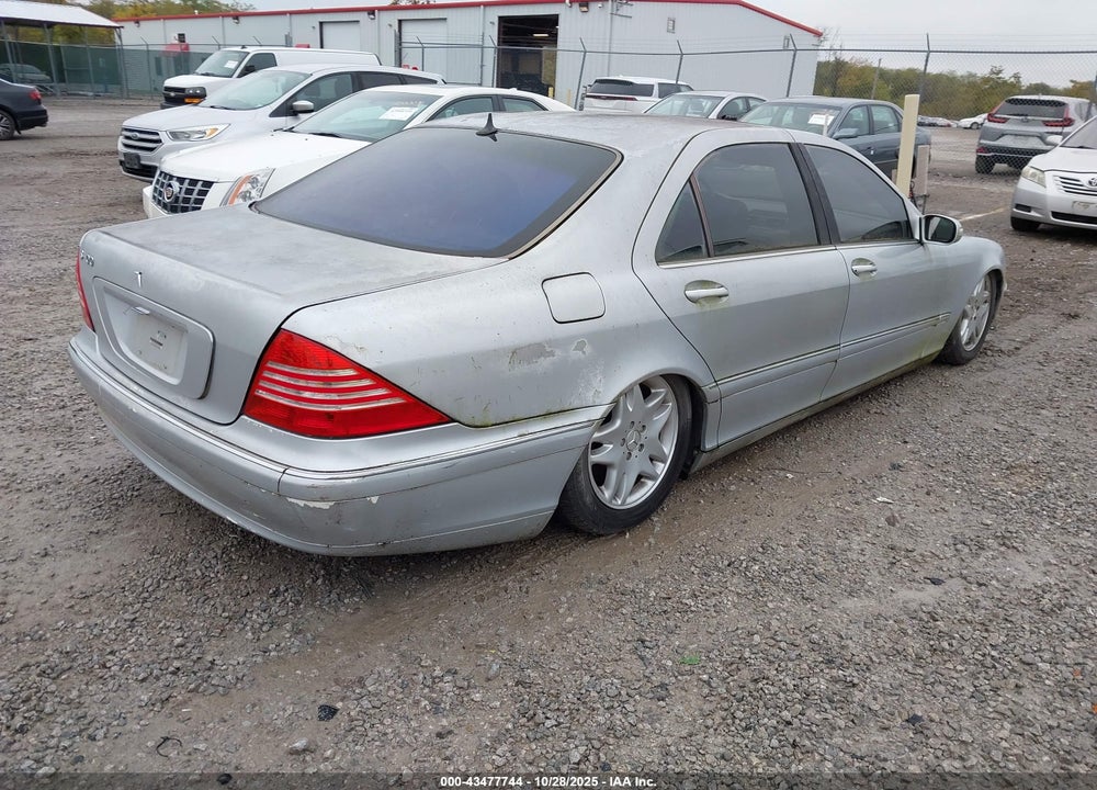 2003 MERCEDES-BENZ S 500 VIN: WDBNG75J53A316714