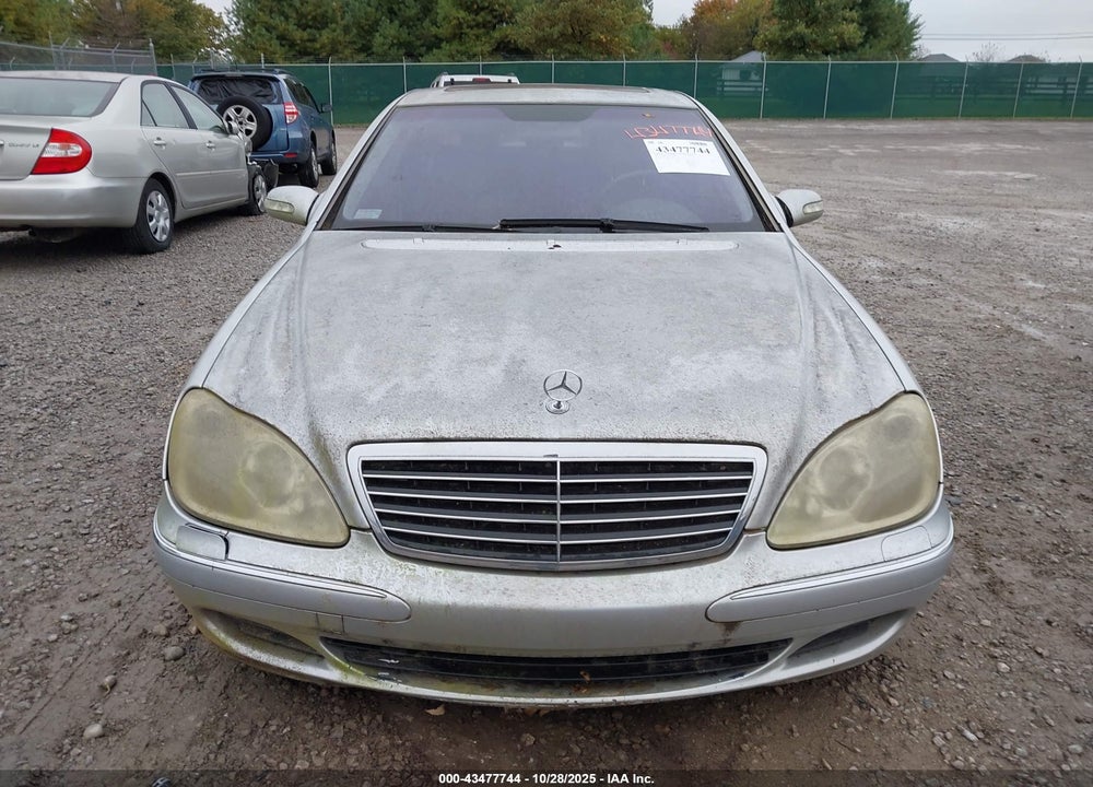 2003 MERCEDES-BENZ S 500 VIN: WDBNG75J53A316714