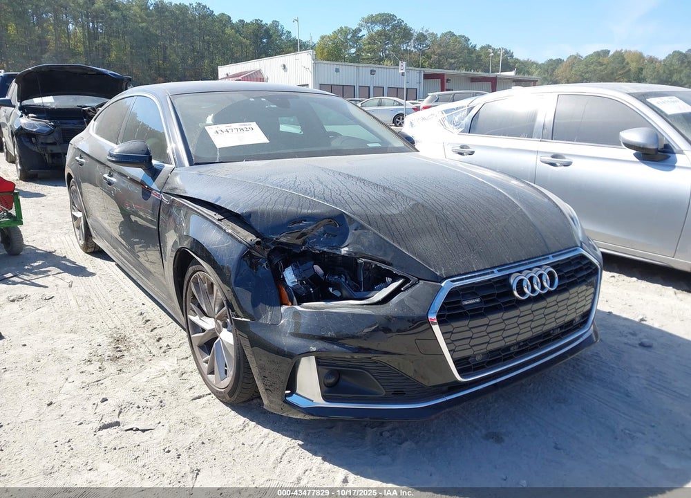 2022 AUDI A5 SPORTBACK PREMIUM 40 TFSI QUATTRO S TRONIC VIN: WAUABCF56NA004393