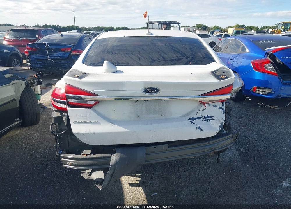2018 FORD FUSION VIN: 3FA6P0G73JR210429