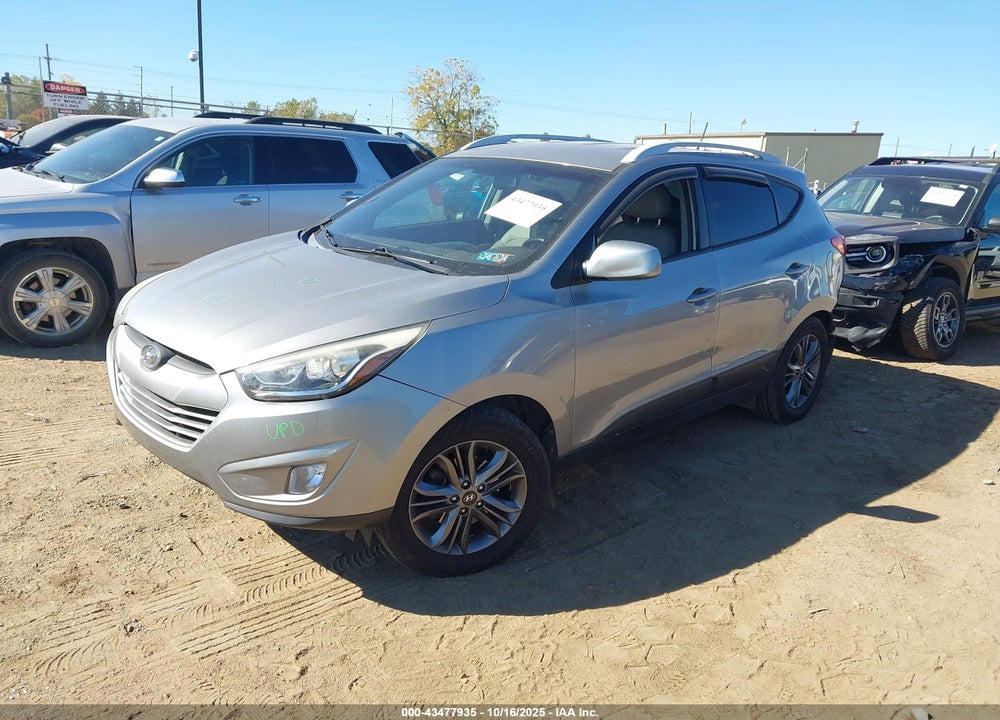 2015 HYUNDAI TUCSON SE VIN: KM8JUCAG0FU117922