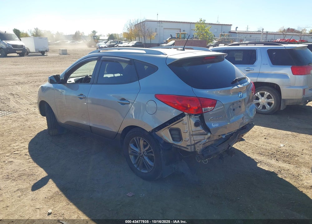 2015 HYUNDAI TUCSON SE VIN: KM8JUCAG0FU117922