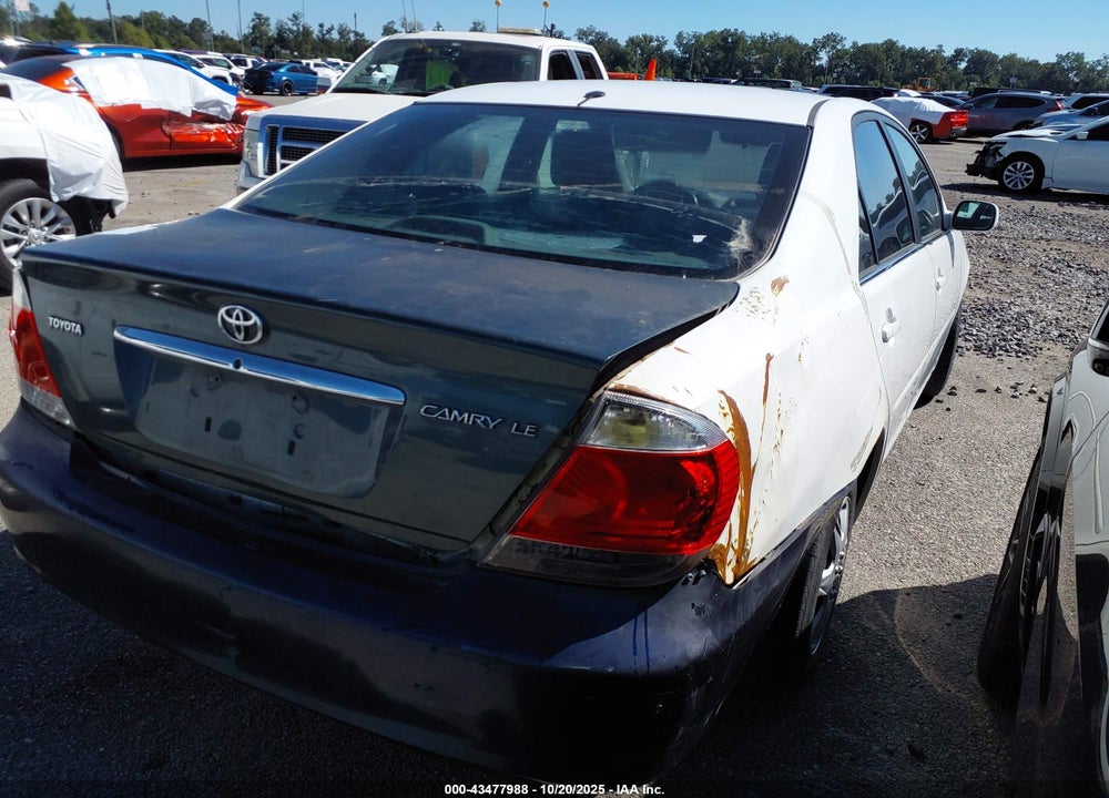 2005 TOYOTA CAMRY LE VIN: 4T1BE32K25U424706