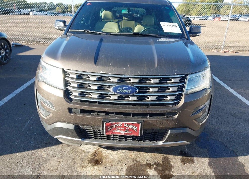 2016 FORD EXPLORER XLT VIN: 1FM5K7D86GGA30223