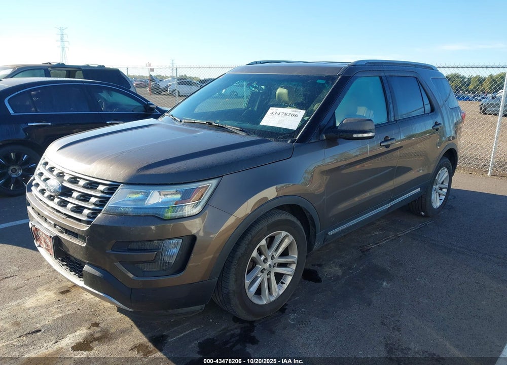 2016 FORD EXPLORER XLT VIN: 1FM5K7D86GGA30223