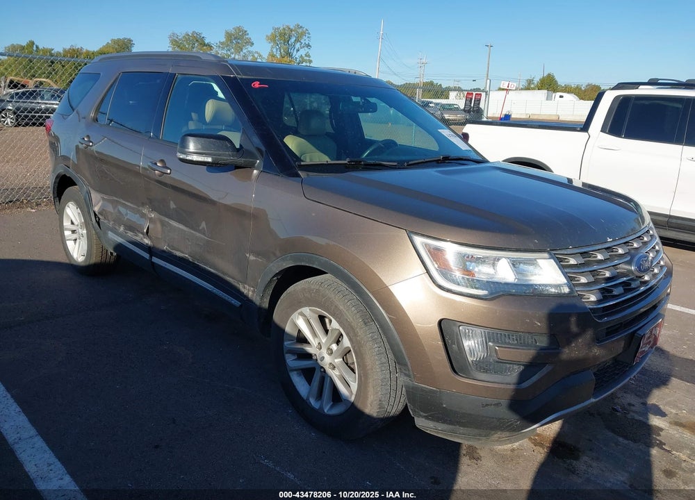 2016 FORD EXPLORER XLT VIN: 1FM5K7D86GGA30223