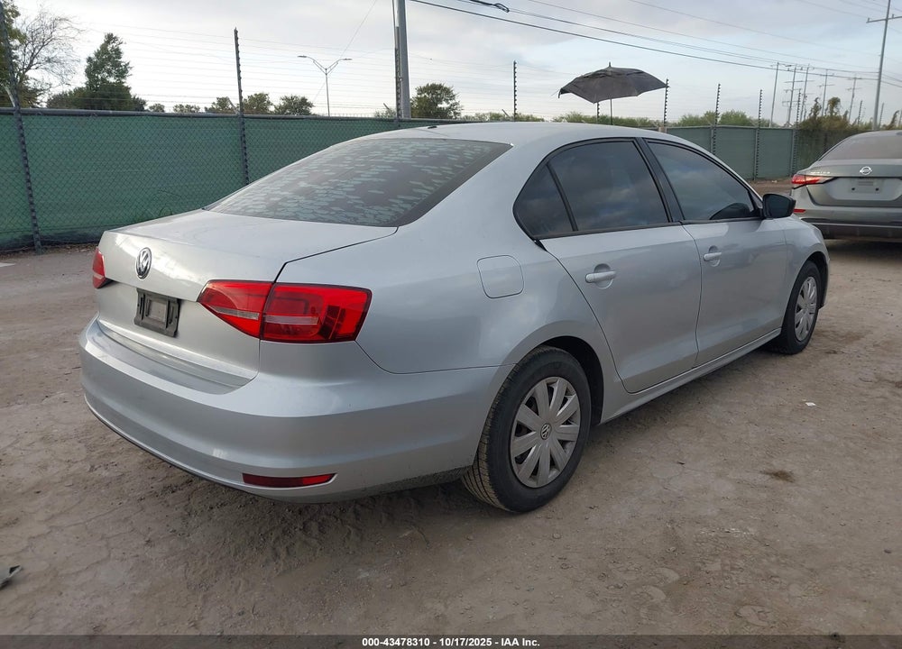 2015 VOLKSWAGEN JETTA VIN: 3VW2K7AJ5FM282514