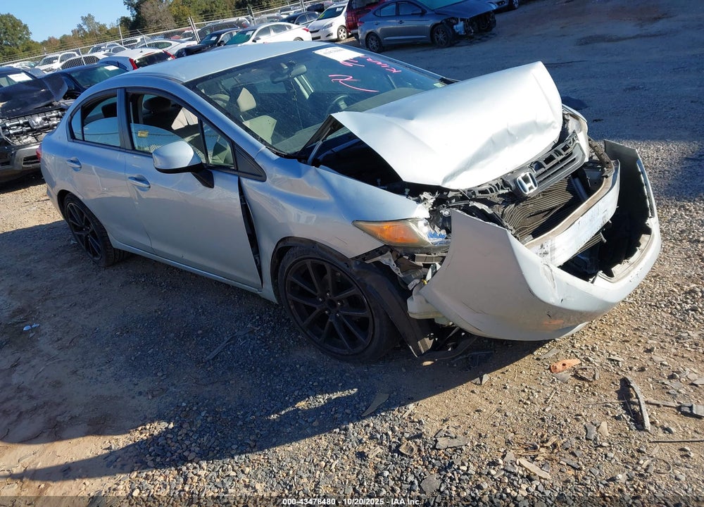 2012 HONDA CIVIC LX VIN: 19XFB2F54CE049717