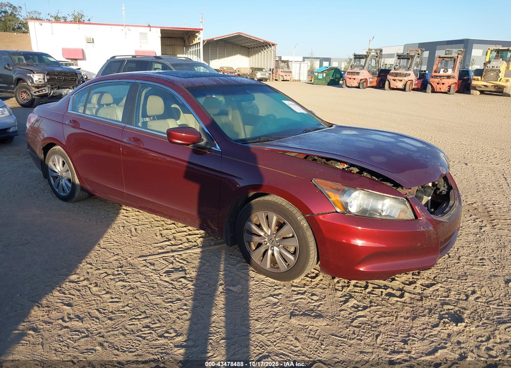 2012 HONDA ACCORD 2.4 EX-L VIN: 1HGCP2F81CA089790