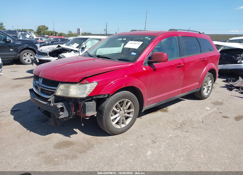 2014 DODGE JOURNEY VIN: 3C4PDCBG0ET229738